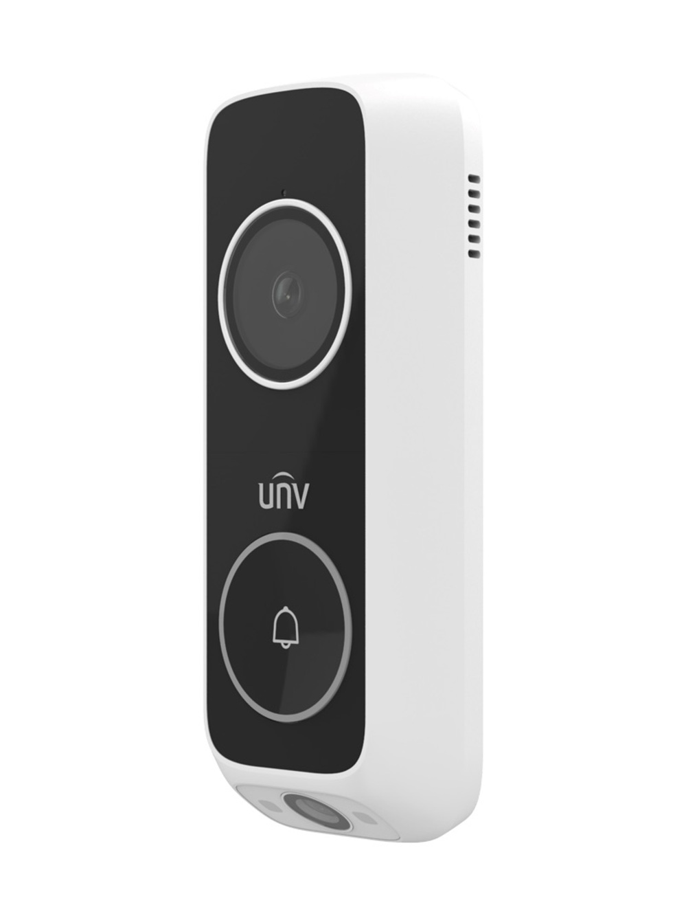 UNV 3 & 2MP HD Audio IP65 NDAA Dual Cam Wifi Video Doorbell w/ 8GB local storage